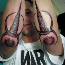Manx Tattoo - Biomechanical Tattoo  Big Tattoo Planet