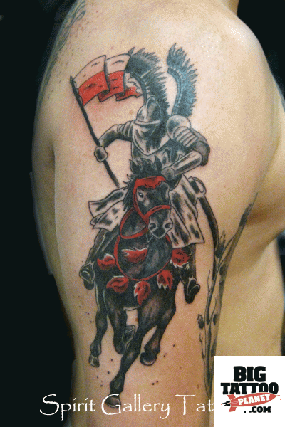 roman warrior on horse tattooTikTok Search